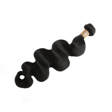 Load image into Gallery viewer, Jet Black Body Wave 100% Human Hair Bundles