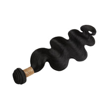 Load image into Gallery viewer, Jet Black Body Wave 100% Human Hair Bundles