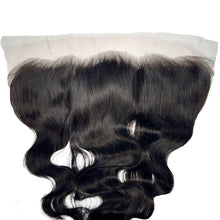 Load image into Gallery viewer, Jet Black Body Wave 13x4 HD Lace Human Hair Frontal
