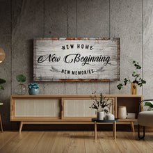 Load image into Gallery viewer, New Home, New Beginning Sign