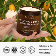 Load image into Gallery viewer, Argan Oil &amp; Biotin Hair Repair Mask