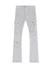 Load image into Gallery viewer, Jordan Craig Stacked Rodeo Polyester Cargo Pants - Grey