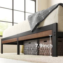 Load image into Gallery viewer, King Size Eco Friendly Bamboo Metal Platform Bed Frame