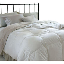 Load image into Gallery viewer, King size Down Alternative Comforter in White Microfiber