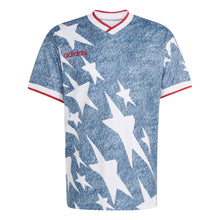 Load image into Gallery viewer, Adidas Mens Denim Graphic Jersey - Blue