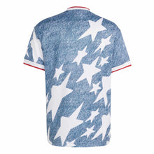 Load image into Gallery viewer, Adidas Mens Denim Graphic Jersey - Blue