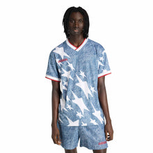 Load image into Gallery viewer, Adidas Mens Denim Graphic Jersey - Blue