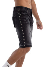 Load image into Gallery viewer, Kindred Premium Stud Shorts - Black