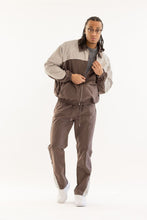 Load image into Gallery viewer, Kindred Rhinestone Track Suit - Brown/Khaki