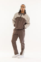 Load image into Gallery viewer, Kindred Rhinestone Track Suit - Brown/Khaki