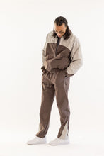 Load image into Gallery viewer, Kindred Rhinestone Track Suit - Brown/Khaki