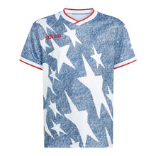 Load image into Gallery viewer, Adidas Kids Denim Graphic Jersey - Blue