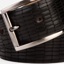 Load image into Gallery viewer, The Empire Black Leather Belt