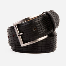 Load image into Gallery viewer, The Empire Black Leather Belt