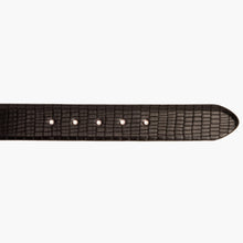 Load image into Gallery viewer, The Empire Black Leather Belt