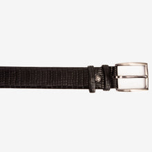 Load image into Gallery viewer, The Empire Black Leather Belt