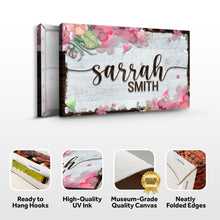 Load image into Gallery viewer, Floral Kids Room Sign