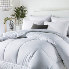 Load image into Gallery viewer, King Size All Seasons Soft White Polyester Down Alternative Comforter