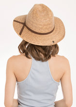 Load image into Gallery viewer, Peter Grimm Kissa - Straw Fedora Hat