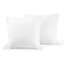 Load image into Gallery viewer, King size White 5-Piece Lightweight Polyester Comforter Set with Lace Trim