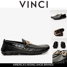 Load image into Gallery viewer, The Pisa Black Leather Bit Drive Loafer Men Shoe