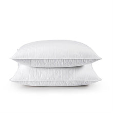 Load image into Gallery viewer, Set of 2 Machine Washable Down Feather Blend Pillow in King size