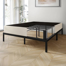 Load image into Gallery viewer, King size 7.8-inch Metal Frame Box-Spring Foundation for Mattress with Cover