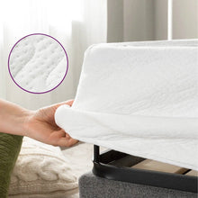 Load image into Gallery viewer, King size 5-inch Low Profile Metal Box Spring Mattress Foundation with Cover