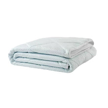 Load image into Gallery viewer, King size Washable Quilted Mattress Pad with Elastic Fitted Skirt