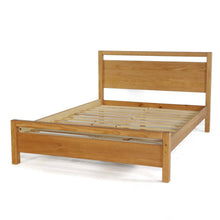 Load image into Gallery viewer, King size Farmhouse Solid Wood Platform Bed Frame with Headboard Footboard