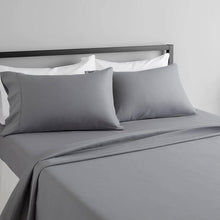 Load image into Gallery viewer, King size Silver Grey 100-Percent Egyptian Cotton 1000 Thread Count Sheet Set