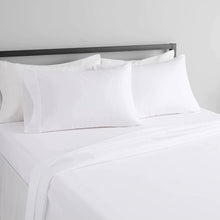 Load image into Gallery viewer, King 4-Piece Egyptian 100-Percent Cotton 1000 Thread Count Sheet Set - White