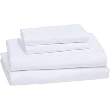 Load image into Gallery viewer, King 4-Piece Egyptian 100-Percent Cotton 1000 Thread Count Sheet Set - White