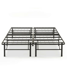 Load image into Gallery viewer, King size Folding Sturdy Metal Platform Bed Frame with Storage Space