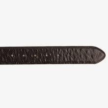 Load image into Gallery viewer, The Johannesburg Black Leather Belt