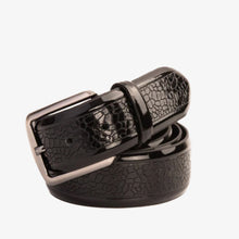 Load image into Gallery viewer, The Modica Black Patent Leather Belt