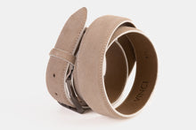 Load image into Gallery viewer, The Bari Beige Leather Belt