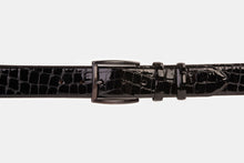 Load image into Gallery viewer, The Cordova Black Patent Leather Belt