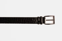 Load image into Gallery viewer, The Cordova Black Patent Leather Belt