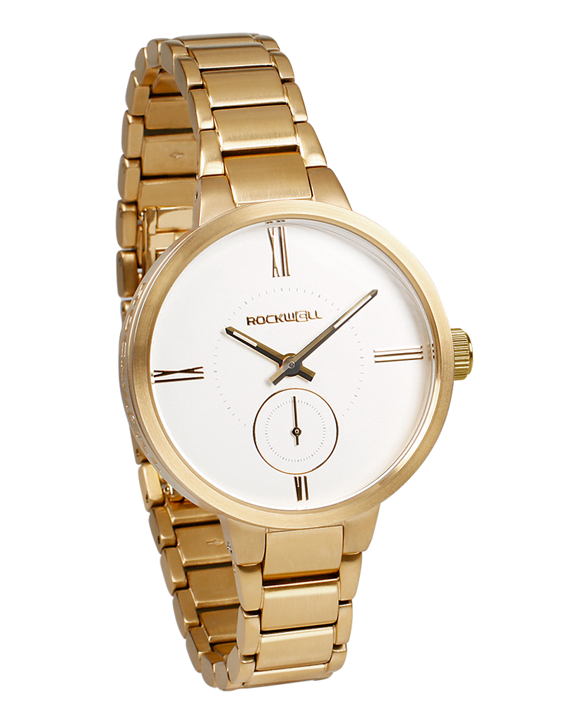 Kennedy  (Gold/White) Watch