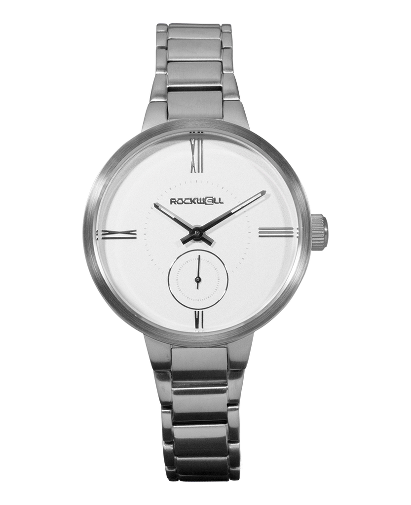 Kennedy (Silver/White) Watch
