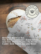 Load image into Gallery viewer, Bread Bag | Beeswaxed