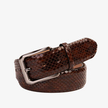 Load image into Gallery viewer, The King Tan Leather Belt