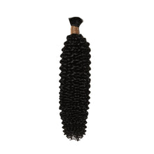 Load image into Gallery viewer, Kinky Curly Bulk 100% Human Braiding Hair