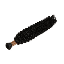 Load image into Gallery viewer, Kinky Curly Bulk 100% Human Braiding Hair