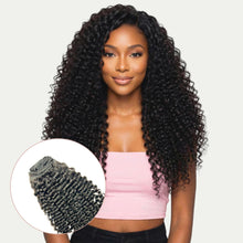 Load image into Gallery viewer, Kinky Curly Clip-In 100% Human Hair Extensions