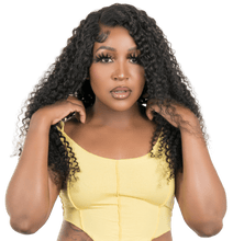 Load image into Gallery viewer, Kinky Curly 4x4 Transparent Lace 100% Human Hair Closure Wig