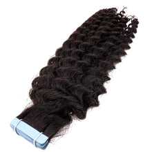 Load image into Gallery viewer, Kinky Curly 100% Human Hair Tape In Extensions