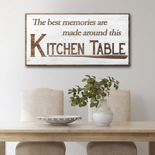 Load image into Gallery viewer, Kitchen Table Wall Art Sign