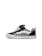 Load image into Gallery viewer, Vans Big Kids Knu School - Checkerboard Black